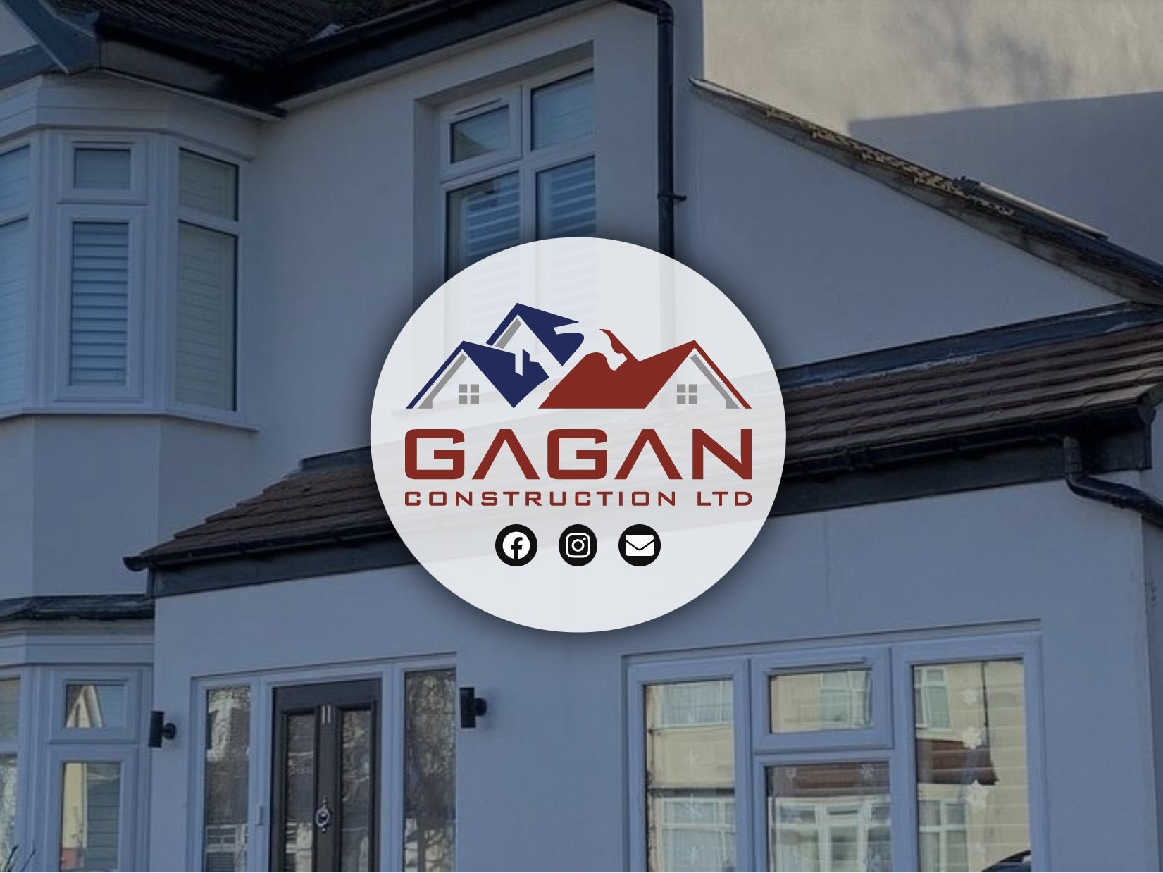 Image of Gagan Construction Website 1